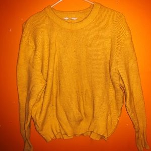 Yellow Knit Sweater